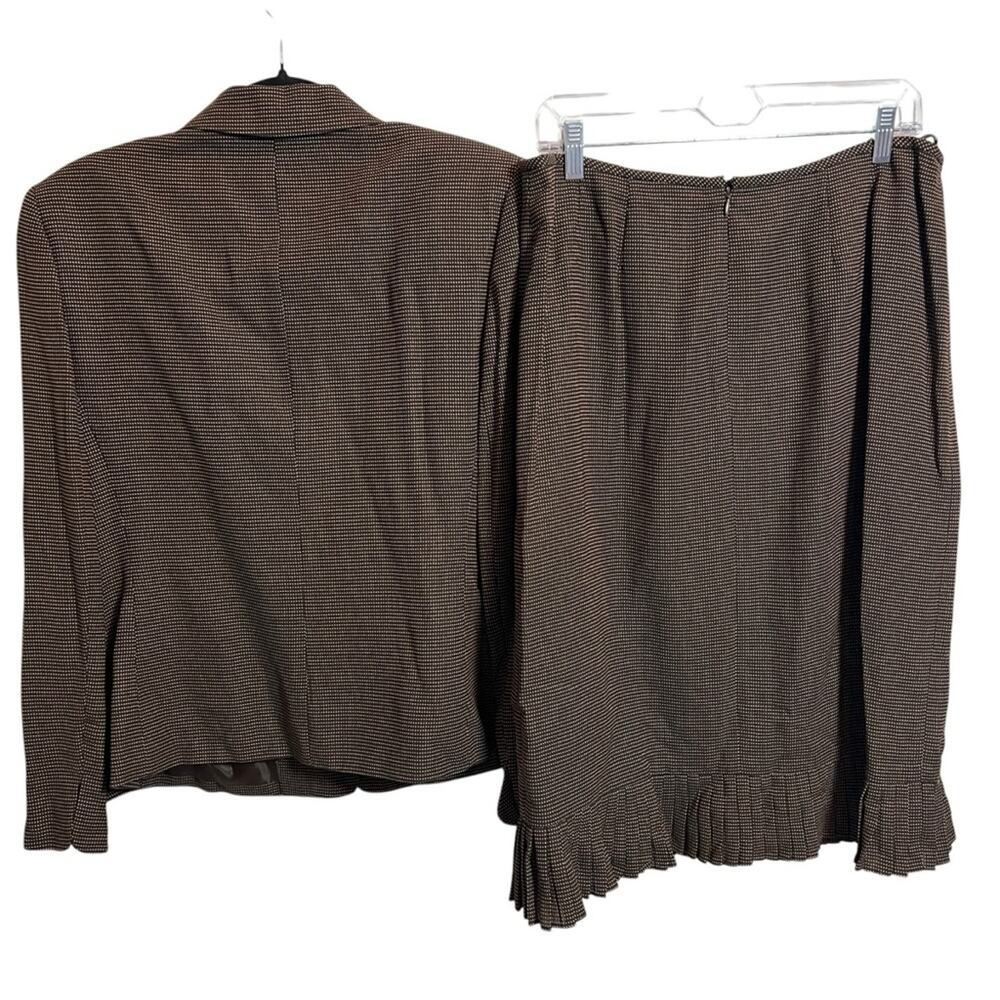 Evan-Picone 2Piece 14 2 Piece Skirt Suit Set Jacket